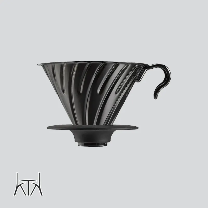 hario-blsck-Metal-Dripper-02-Size دریپر فلزی هاریو HARIO V60
