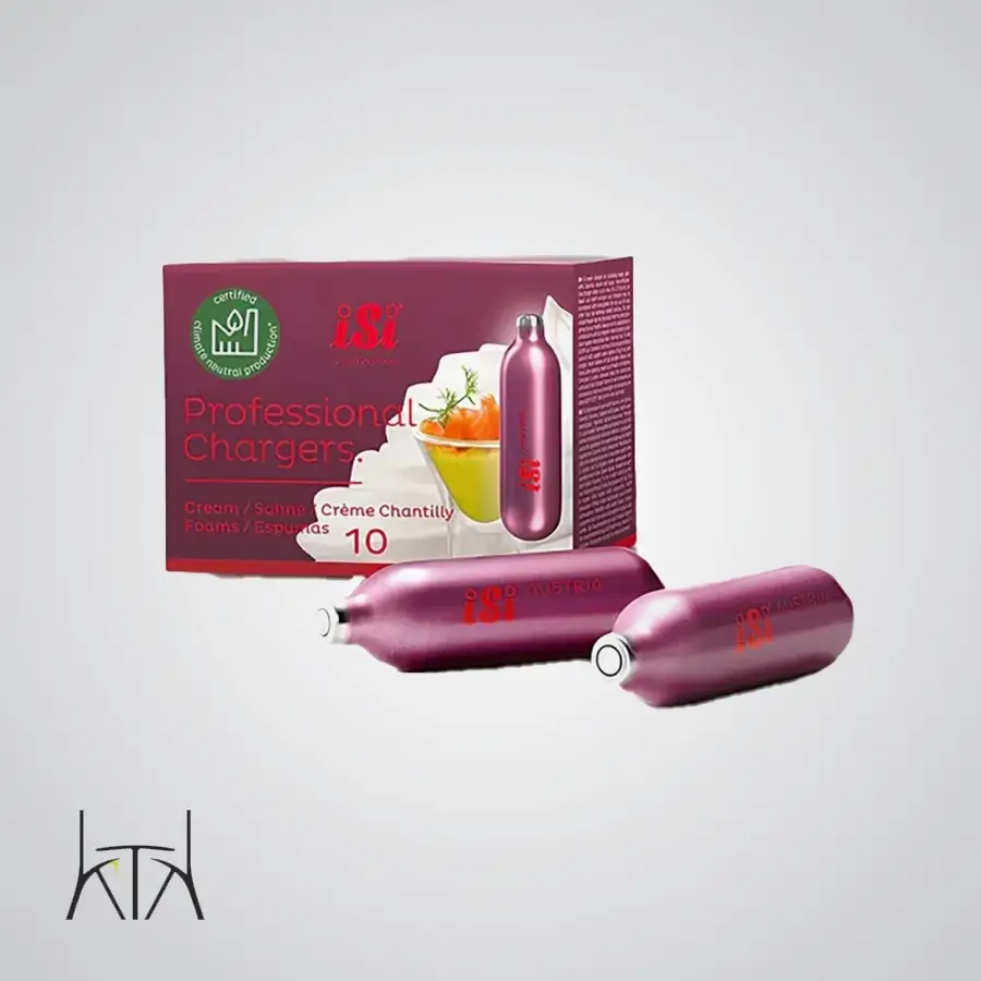 کپسول شارژ دستگاه خامه‌ساز iSi / بسته 10 عددی
