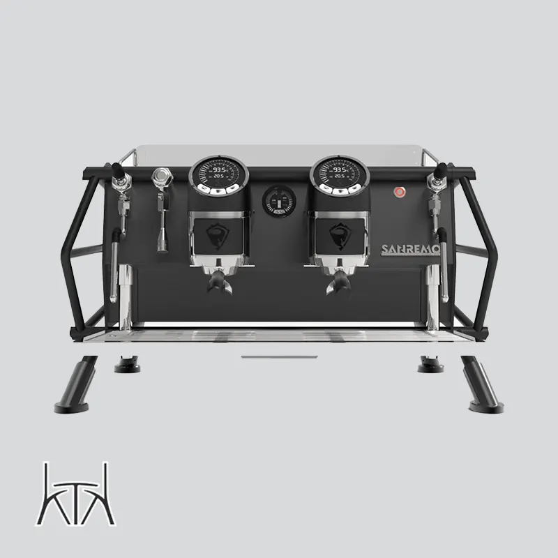 raser-2g-02 دستگاه اسپرسو دو گروپ سن رمو مدل Cafe Racer