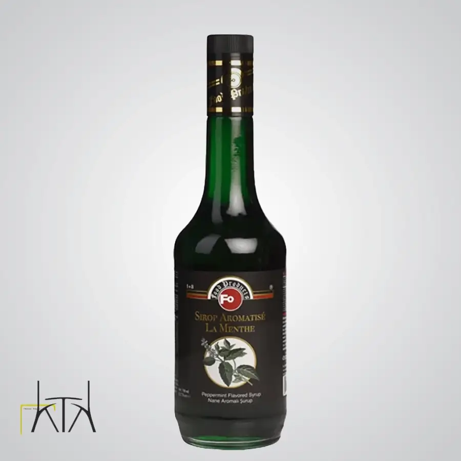 fo-peppermint سیروپ فو 700 میل طعم نعنا فلفلی FO Peppermint