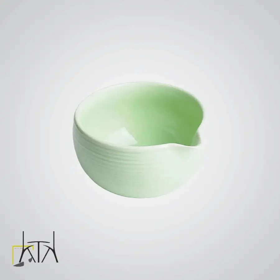 matcha-bowl کاسه ماچا (ماچا بول ژاپنی لبهدار)