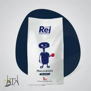 قهوه ری 80 درصد آرابیکا مدل REI Man in Black