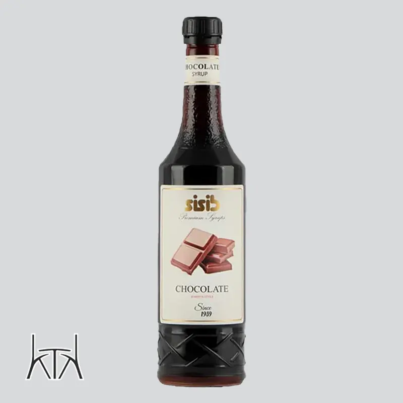 sisib-chocolate سیروپ سی سیب طعم شکلات SISIB Chocolate