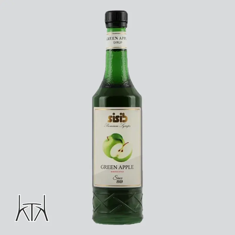 سیروپ سی سیب طعم سیب سبز SISIB Green Apple