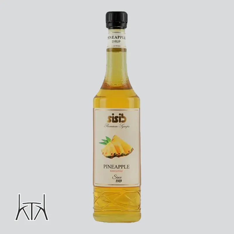sisib-pineapple سیروپ سی سیب طعم آناناس SISIB Pineapple