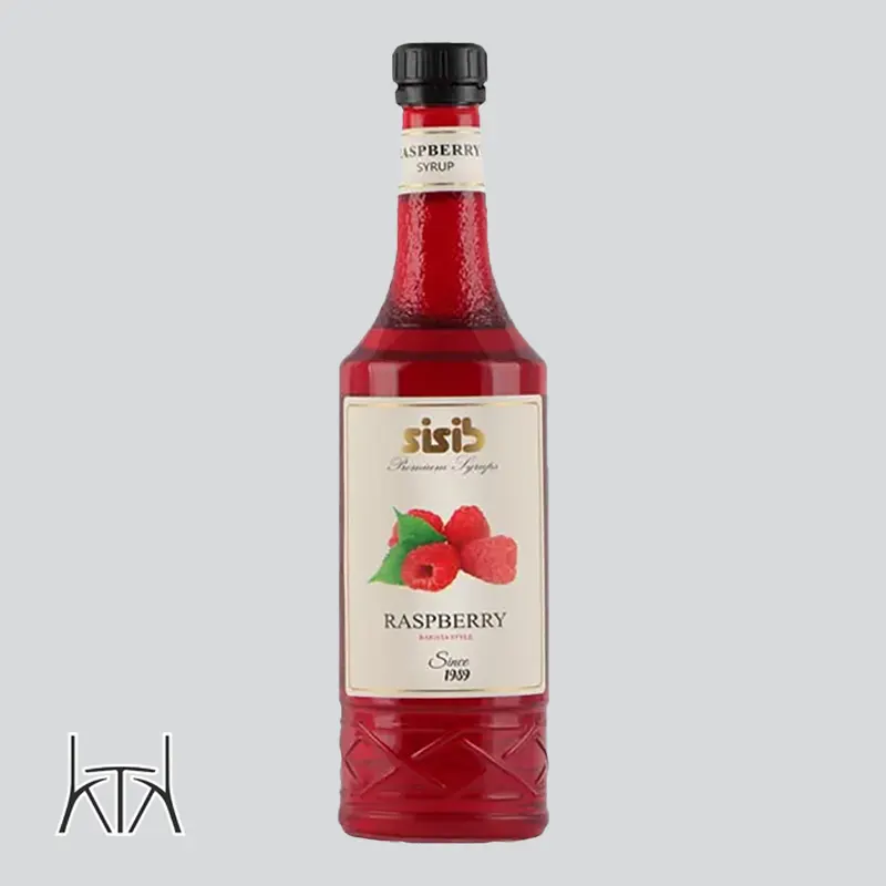 sisib-raspberry سیروپ سی سیب طعم رزبری SISIB raspberry