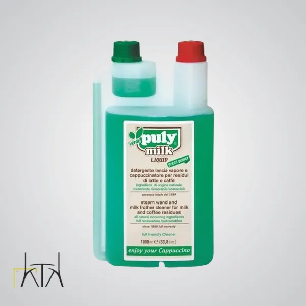 محلول تمیز کننده نازل بخار پولی مدل pulyMILK Verde