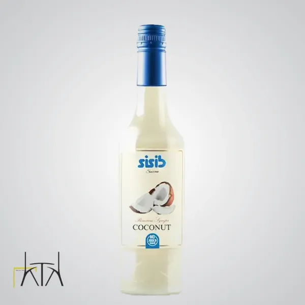سیروپ نارگیل بدون شکر افزوده سی سیب SISIB