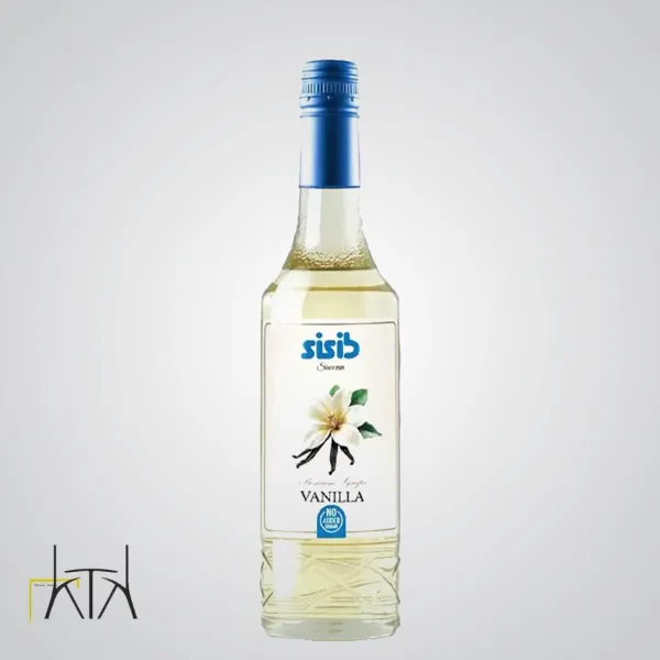 سیروپ وانیل بدون شکر افزوده سی سیب SISIB