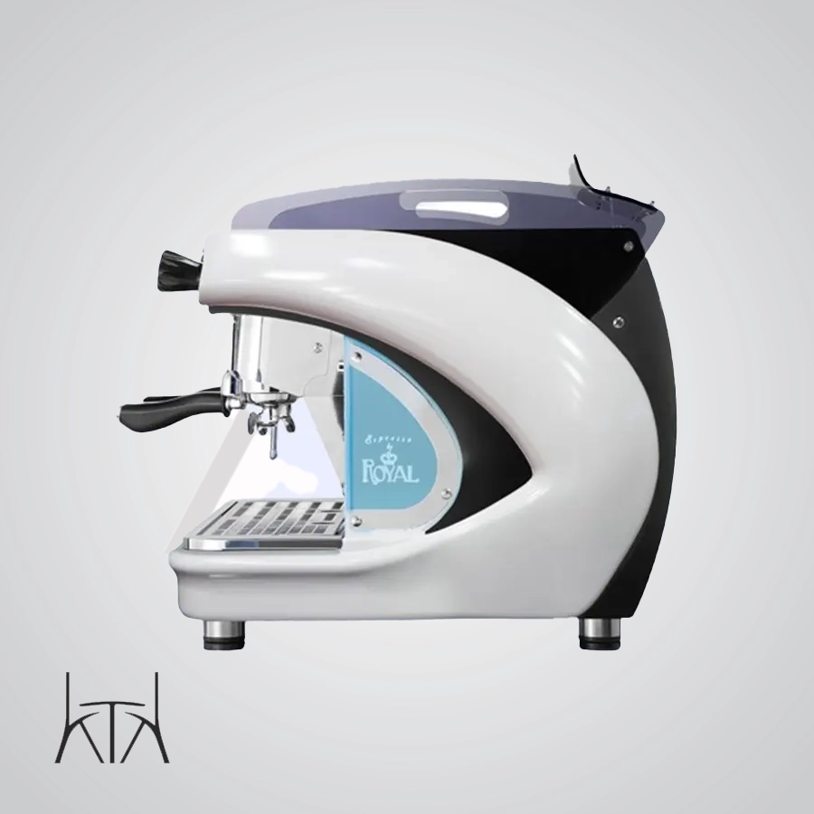 اسپرسو ساز صنعتی نیمه اتومات سه گروپ رویال مدل Synchro T2